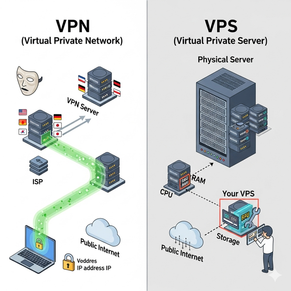 VPN vs. VPS: Which One Should You Choose for Your Digital Life?